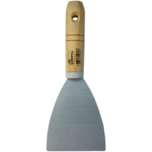 ESPATULA DE AÇO N12 COM CABO DE MADEIRA